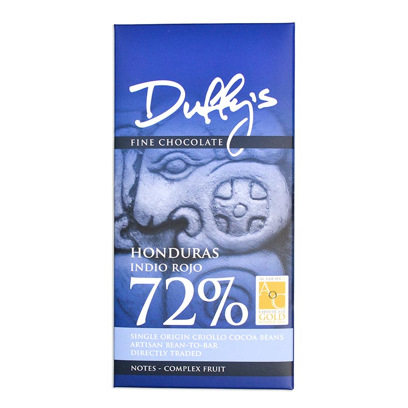Duffy's Honduras Indio Rojo 72%, 60g