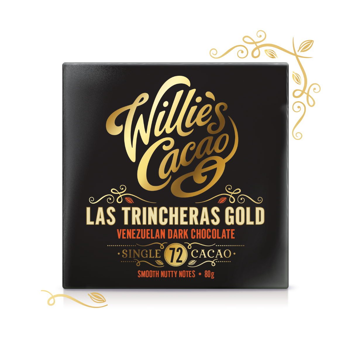 Willie’s Cacao Las Trincheras, Venezuelan Dark Chocolate 72%, 50g