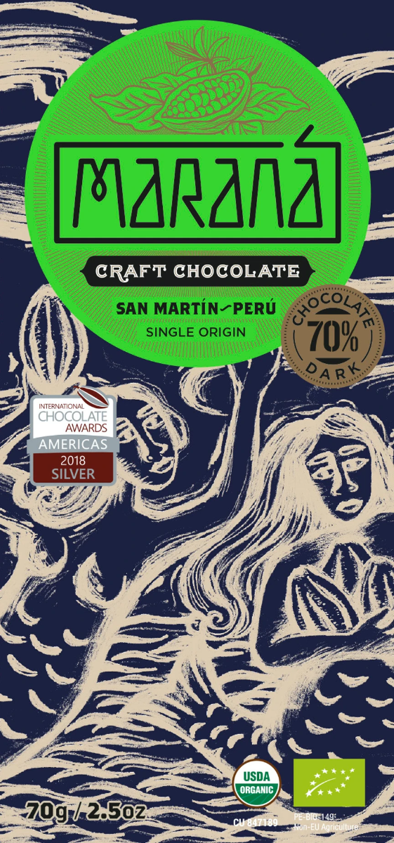 Maraná San Martín 70%, 70g