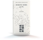Friis Holm Organic White Chocolate with Cocoa Nibs, 100g