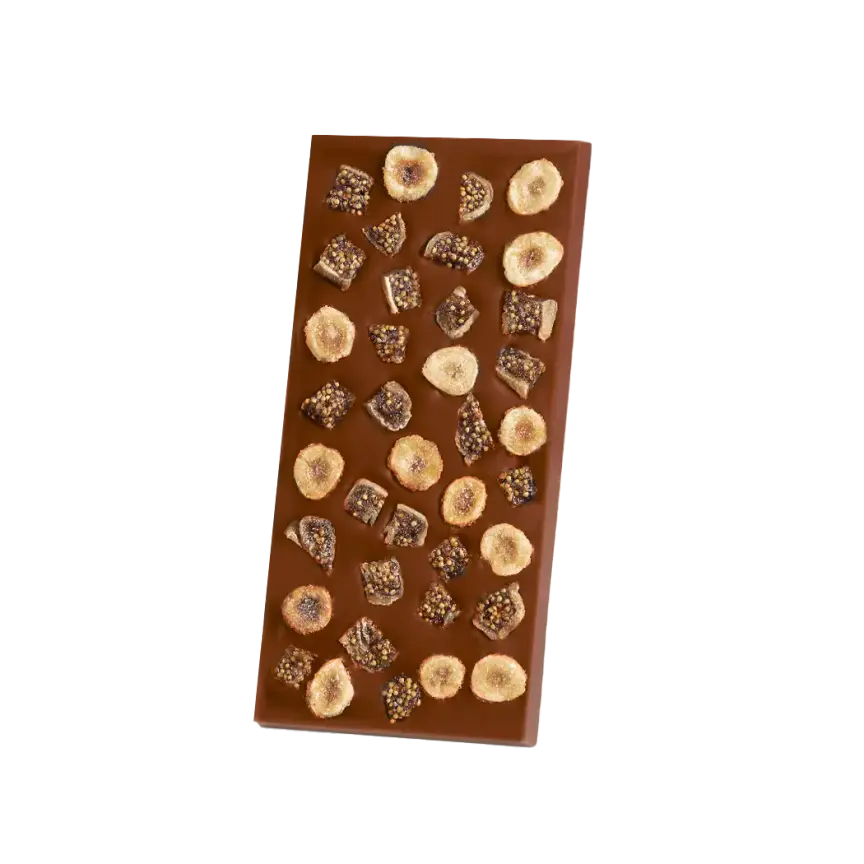 Cluizel Fig & Hazelnut 47%, 100g