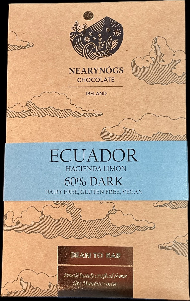 NearyNógs Ecuador 60% bar, 60g