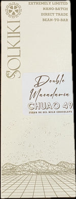 Solkiki Double Macadamia Milk Chocolate, 56g