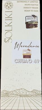 Solkiki Macadamia Milk, 49% Dairy-free Milk Chocolate, 56g