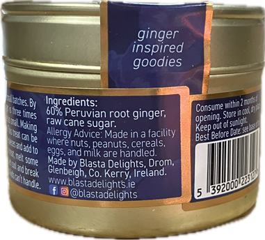 Blasta Delights Ginger Crush, 70g