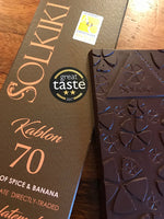 Solkiki Kablon 70, 70% Dark Chocolate, 56g