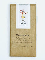 Krak Tanzania Kokoa Kamili 70% Dark Chocolate, 80g