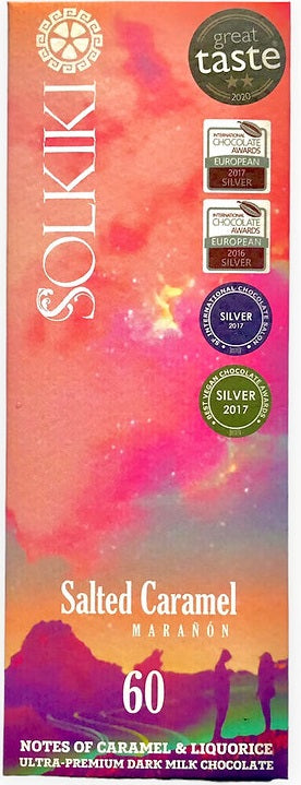 Solkiki Marañón 60, 60% Coconut Dark Milk Chocolate, 56g