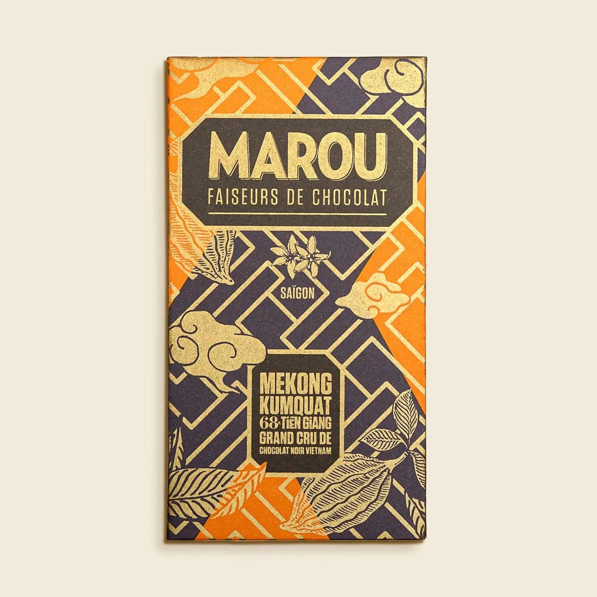 Marou Tiên Giang 68% with Kumquat, 80g
