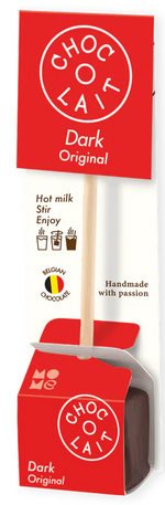 Choc-o-Lait Dark Chocolate Stirring Stick for Hot Chocolate, 33g