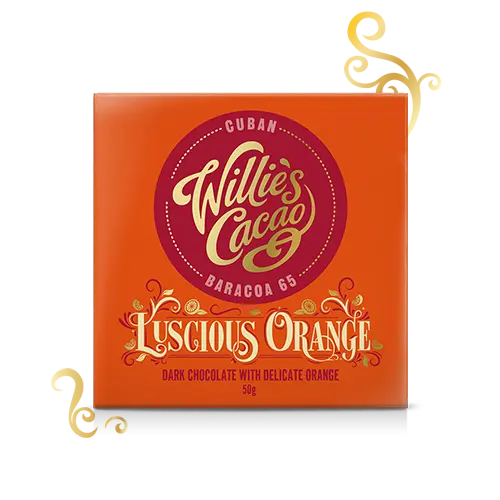 Willie's Cacao Luscious Orange, 65% Cocoa, 50g
