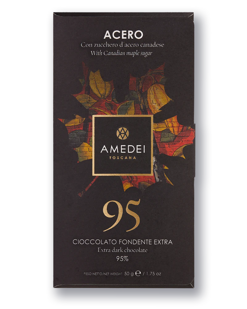 Amedei Acero Extra Dark Chocolate 95%, 50g