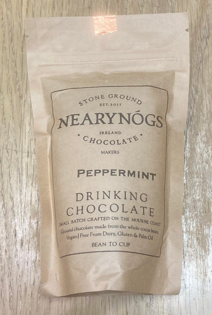 NearyNógs Drinking Chocolate - Mint, 180g