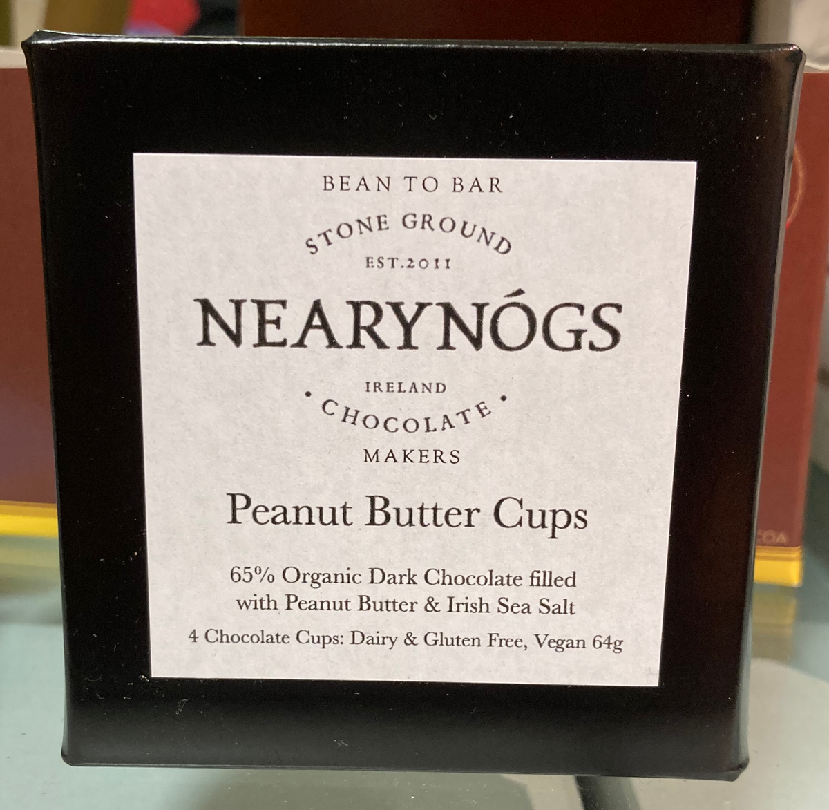 NearyNógs Peanut Butter Cups, Box of 4, 64g