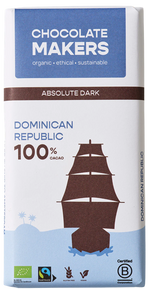 Chocolate Makers Dominican Republic 100%, 90g