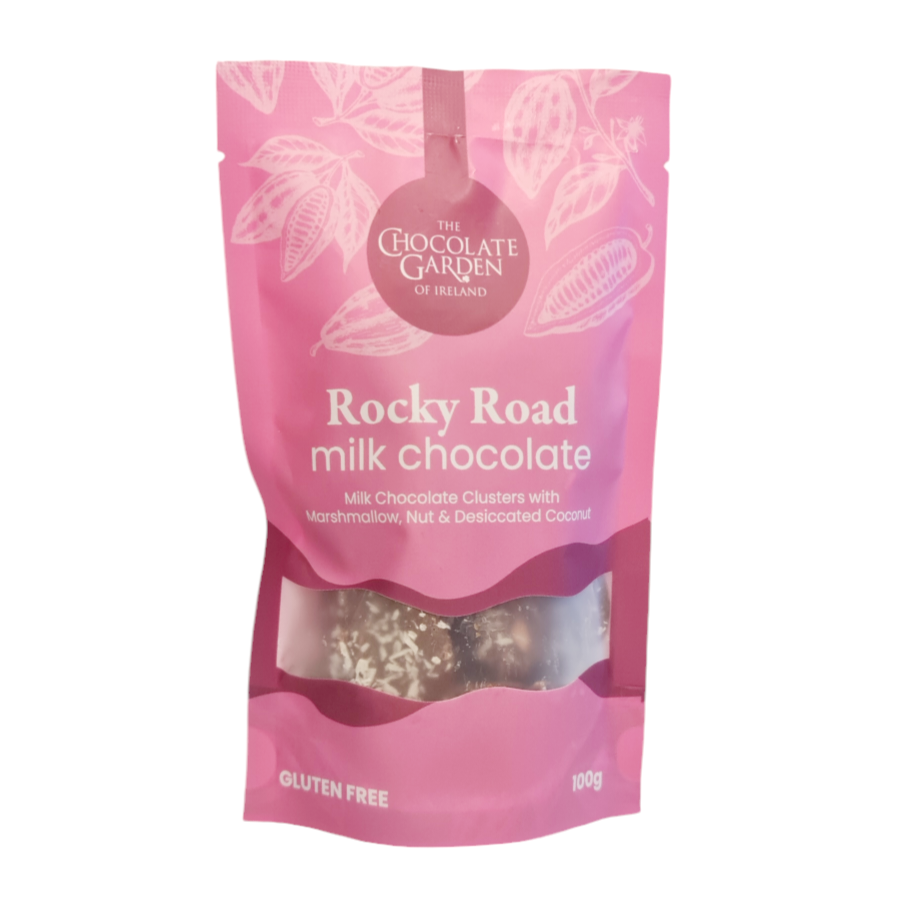 Chocolate Garden of Ireland Rocky Road Pouch, 100g