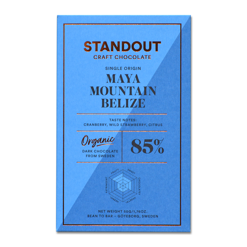 Standout Belize Maya Mountain 85%, 50g