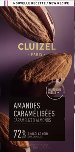 Cluizel Almond 72%, 100g
