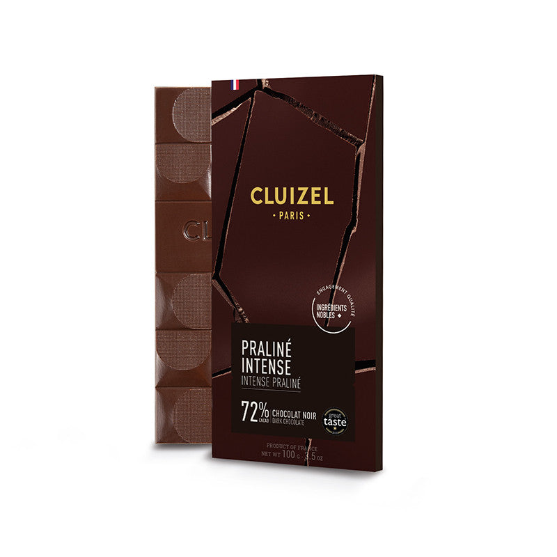 Cluizel Intense Praliné 72%, 100g