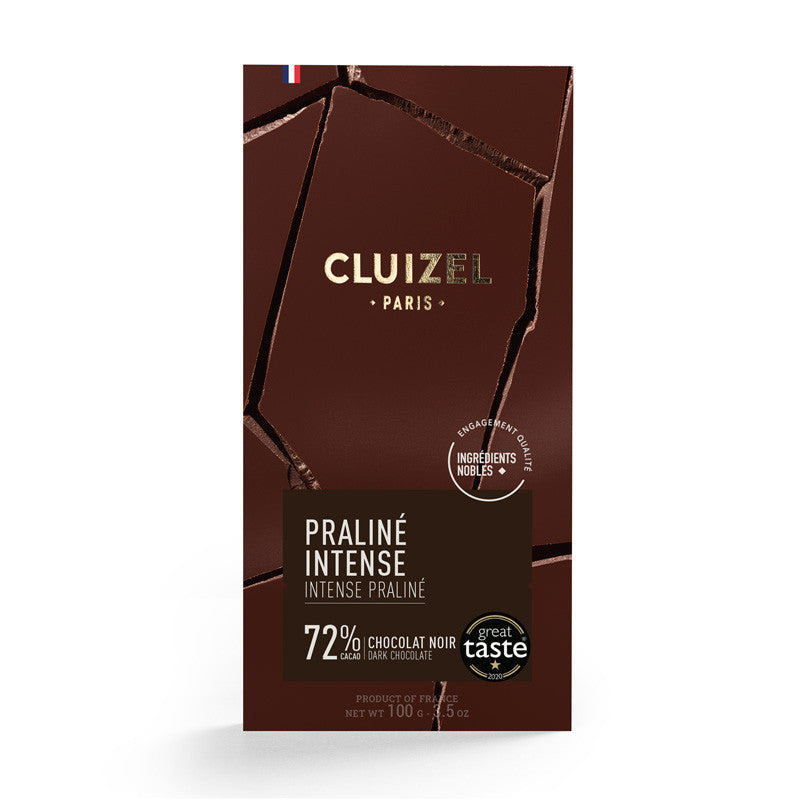 Cluizel Intense Praliné 72%, 100g