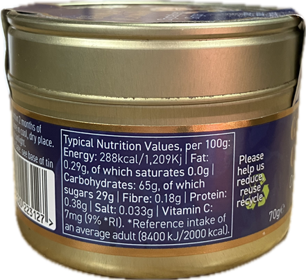 Blasta Delights Ginger Crush, 70g