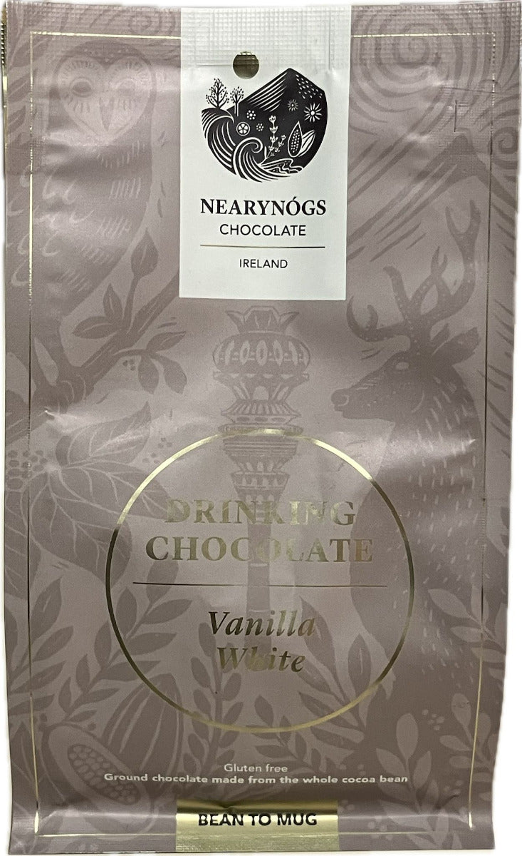 NearyNógs Drinking Chocolate Vanilla White, 200g