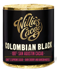 Willie's Cacao 100% Cylinder - Colombian Black San Agustin, 180g